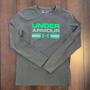 Boys Under Armour long sleeve tshirt